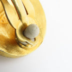 Chanel Earrings Coco Mark Metal Gold Plated Accessories 94 — view 8
