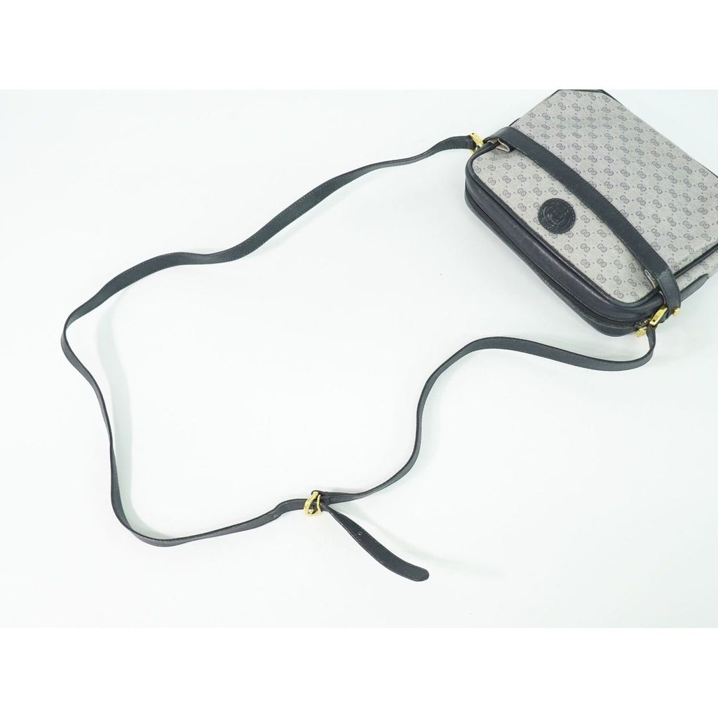 Gucci Micro GG Shoulder Bag Pochette Navy — view 4