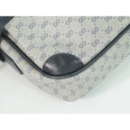 Gucci Micro GG Shoulder Bag Pochette Navy — view 7