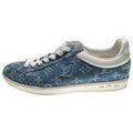 Louis Vuitton Luxembourg Grain Monogram Denim Sneakers Ms0189