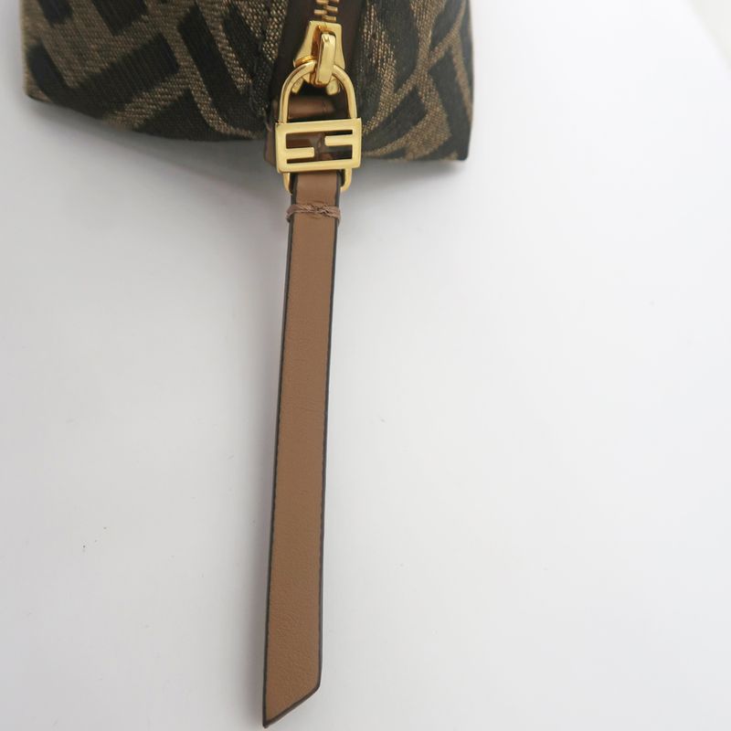Fendi Pouch Zucca Pattern 8 N0208 Brown Accessories — view 6
