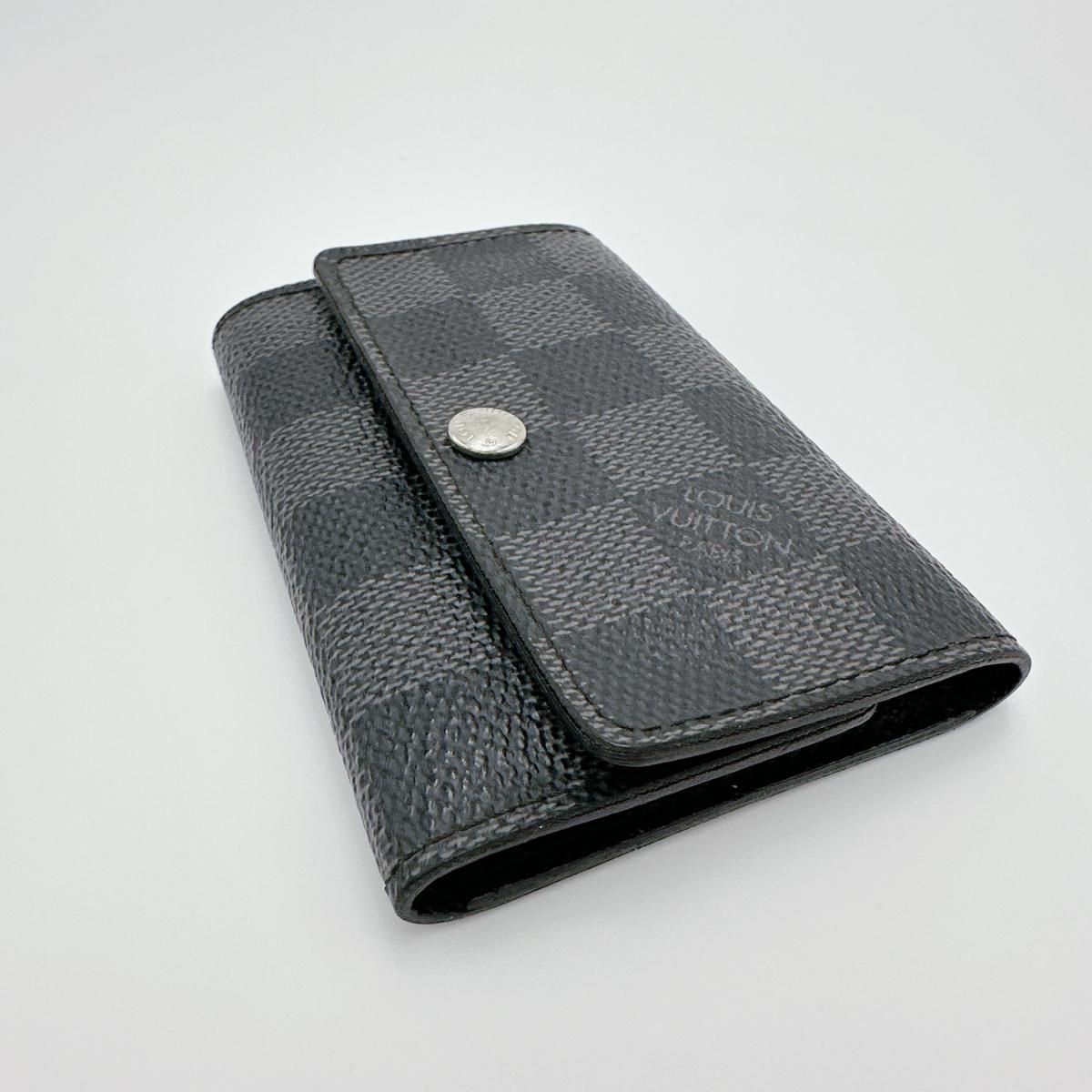Louis Vuitton Damier Graphite 6 key Case Multicles — view 7
