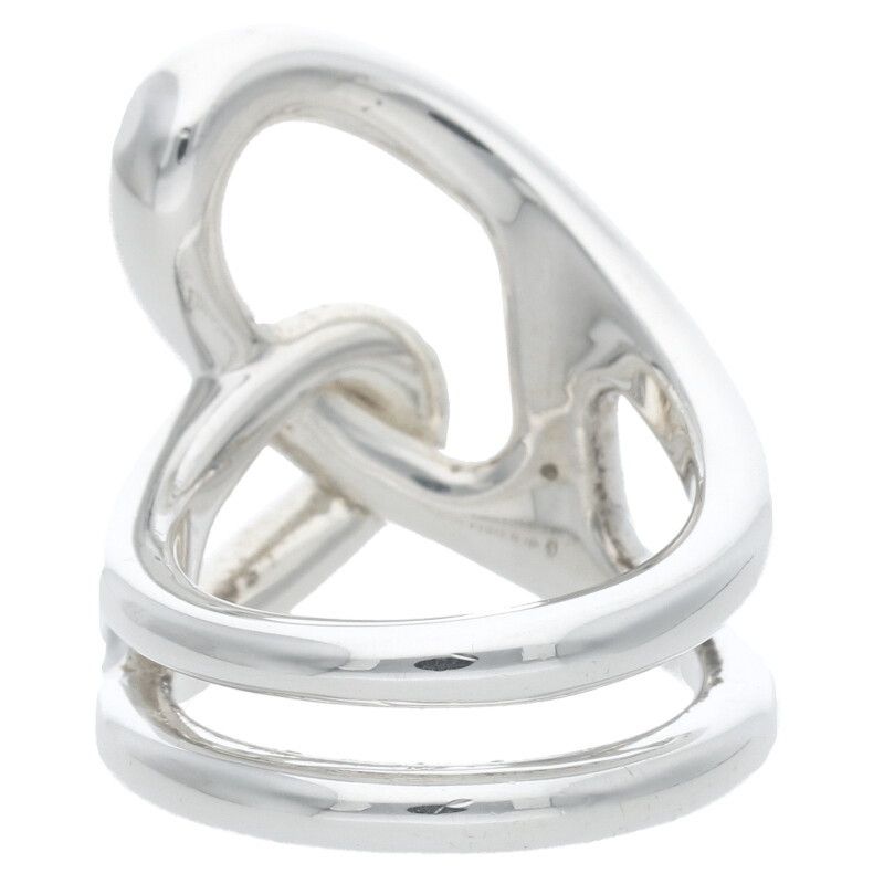 Hermes Chaine Dancre Punk Silver Ring 49 9 — view 3