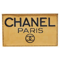 Chanel Logo Plate Gold Plated