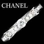 Chanel Diamond Ring White Gold Ribbon 47 Certificate — view 2