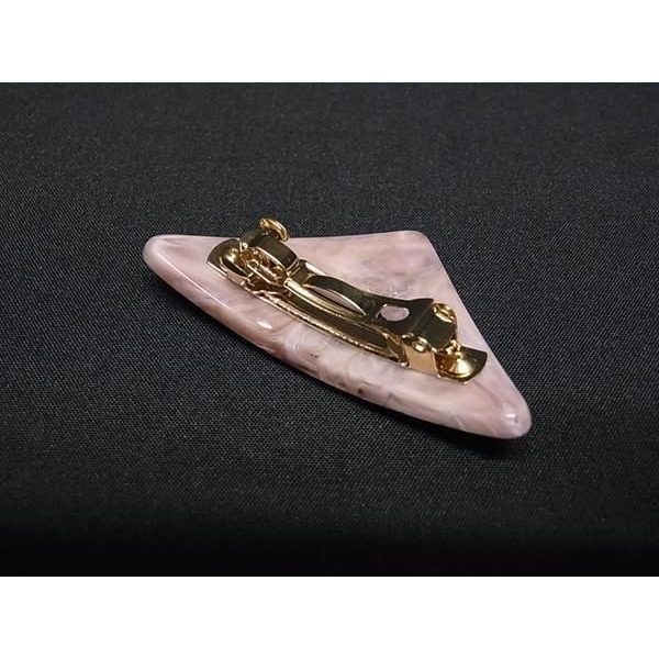 Prada Rhinestone Barrette Hair Pink — view 2