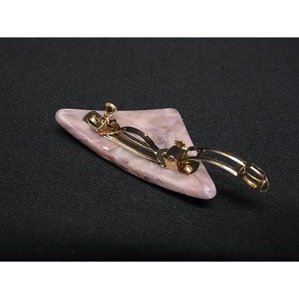Prada Rhinestone Barrette Hair Pink — view 3