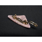 Prada Rhinestone Barrette Hair Pink — view 3