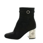 Louis Vuitton Grace Heel Suede Black