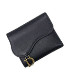 Dior Trifold Wallet Black