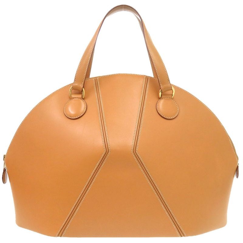 Hermes Ile De Beau Vaux Chamonix Natural Gold Hardware 00 Handbag