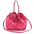 Louis Vuitton Ikat Flower Noefle MM Rose Indien 2-Way Shoulder Bag Crossbody