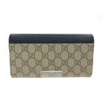 Gucci Long Wallet GG Supreme Continental Beige — view 3