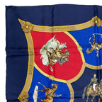 Hermes Carre 90 Scarf le General la Hotte French National Riding School Silk — view 3