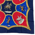 Hermes Carre 90 Scarf le General la Hotte French National Riding School Silk — view 5