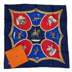 Hermes Carre 90 Scarf le General la Hotte French National Riding School Silk