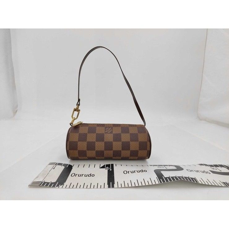 Louis Vuitton Pouch for Papillon 30 Ebene Damier Gold — view 2