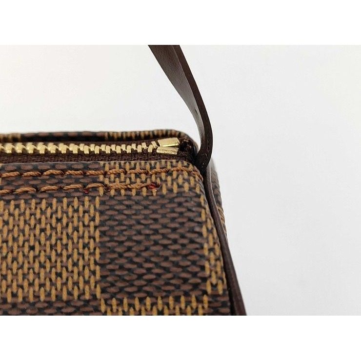 Louis Vuitton Pouch for Papillon 30 Ebene Damier Gold — view 3