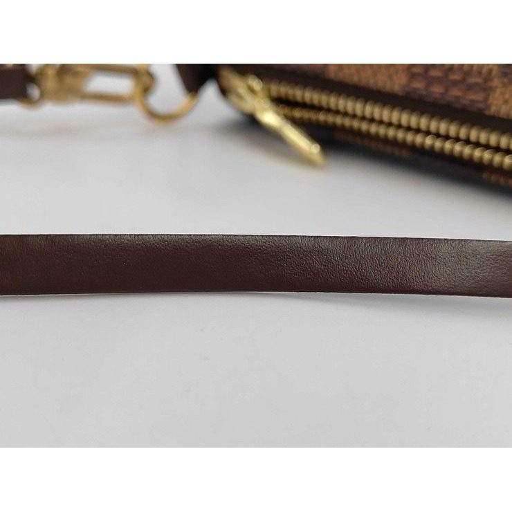 Louis Vuitton Pouch for Papillon 30 Ebene Damier Gold — view 5
