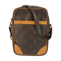 Louis Vuitton Monogram Danube Brown Gold Shoulder Bag Pochette