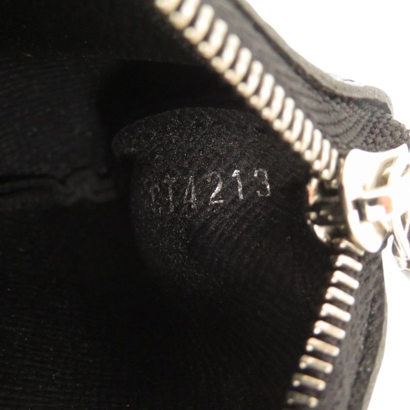 Louis Vuitton Pochette Cles Damier Graphite Black Coin Case 1091 — view 7