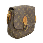 Louis Vuitton Shoulder Bag Monogram Mini Saint Cloud Brown — view 2
