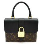 Louis Vuitton Locky BB Monogram Shoulder Bag Noir Black