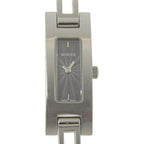 Gucci Stainless Steel Quartz Analog Display Black Dial Watch