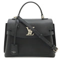 Louis Vuitton Lockme BB 2-Way Shoulder Bag Soft Calf Leather Noir Black