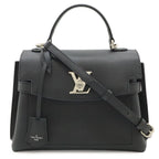 Louis Vuitton Lockme BB 2-Way Shoulder Bag Soft Calf Leather Noir Black