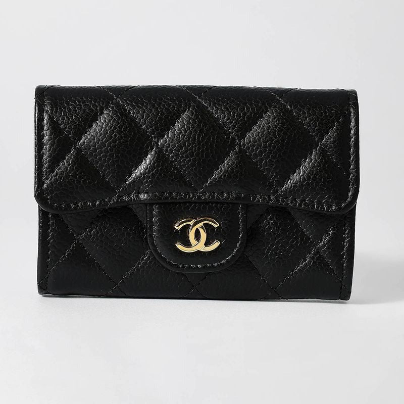 Chanel Card Case Coin Black