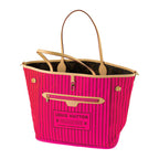 Louis Vuitton Tote Bag Neverfull Inside Out MM Brown Rose Pondicherry — view 4