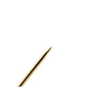 Dior Vintage Ribbon Pin Brooch Pin Badge Gold — view 3