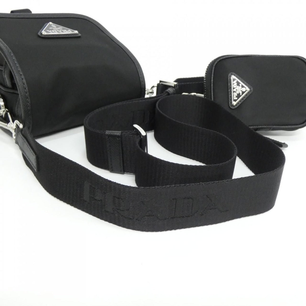 Prada Shoulder Bag Silver — view 5