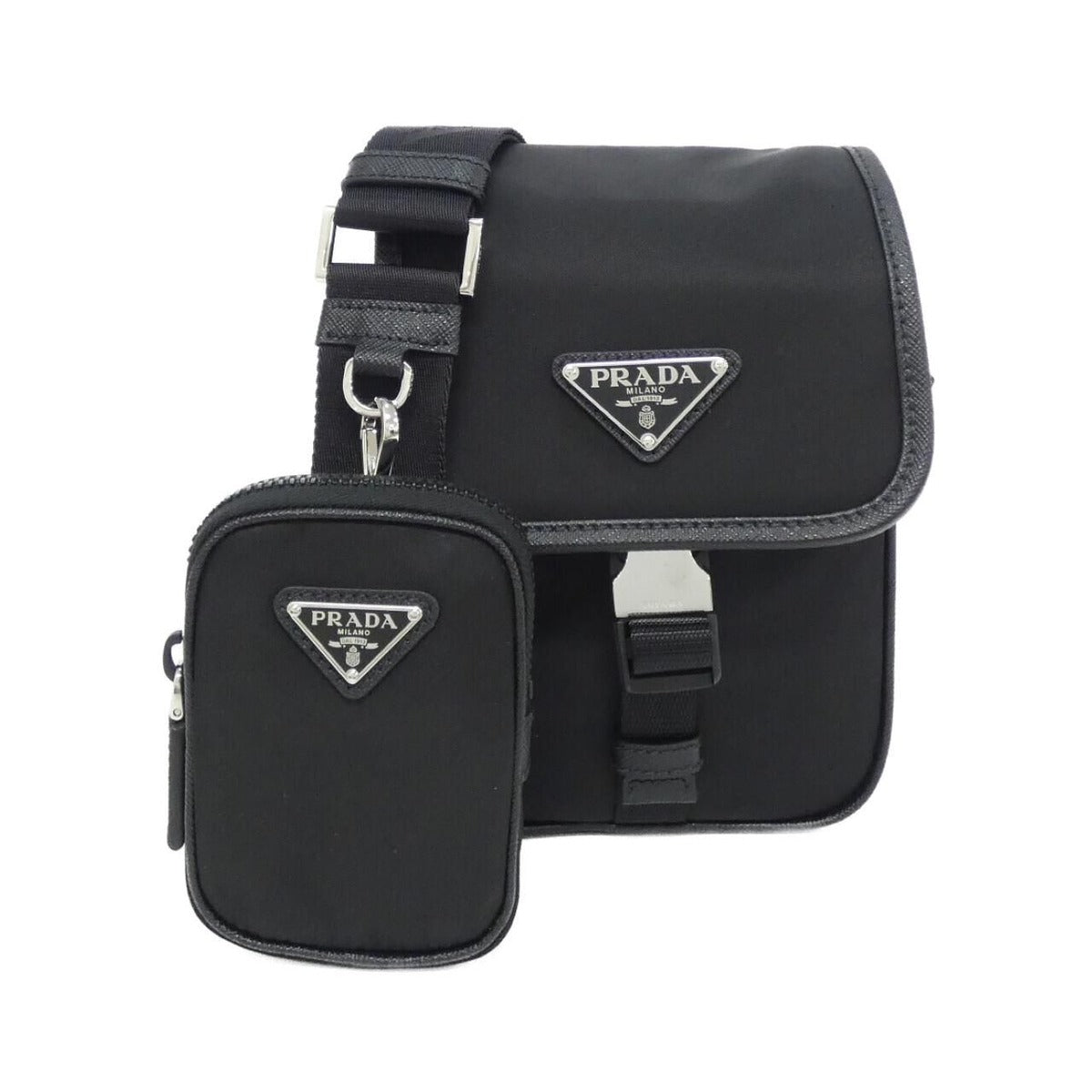 Prada Shoulder Bag Silver