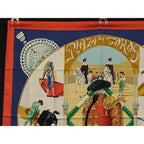 Hermes Scarf Carre 90 Multicolor 100% Silk Plaza de Toros Bullring — view 3