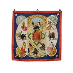 Hermes Scarf Carre 90 Multicolor 100% Silk Plaza de Toros Bullring