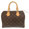 Louis Vuitton Speedy 25 Monogram Brown Handbag 1117