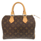 Louis Vuitton Speedy 25 Monogram Brown Handbag 1117