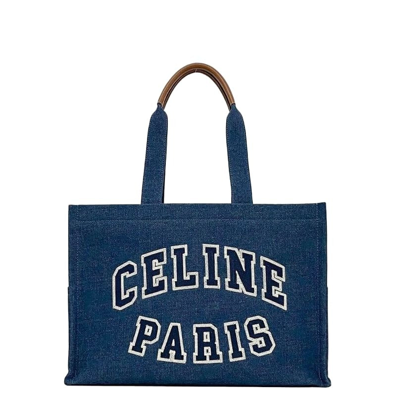 Celine Tote Large Cabas Blue