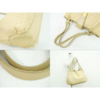 Fendi Zucchino Tote Beige 8 Br661 Bag — view 6