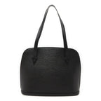 Louis Vuitton Epi Lu Sac Shoulder Bag Tote Leather Noir Black