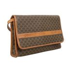 Celine Shoulder Bag Macadam Brown Gold — view 2