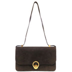 Hermes Ring De Dobris Brown Gold Hardware 00 Vintage Shoulder Bag