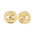 Chanel Vintage Earrings Gold