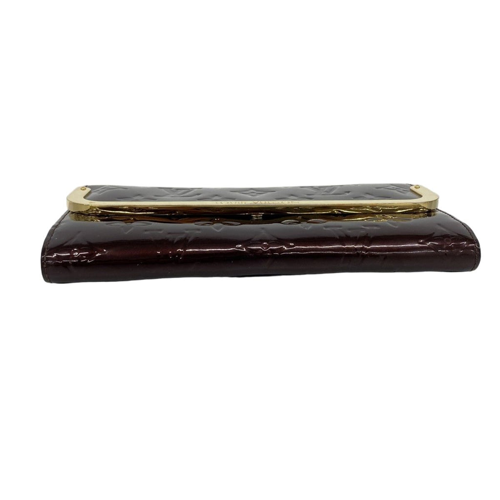 Louis Vuitton Wallet Vernis Portefeuille Rossmore Amaranto — view 2