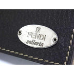 Fendi Selleria Leather Notebook Notepad Stationery Men — view 4