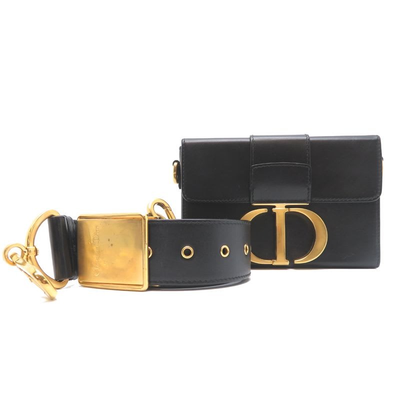 Christian Dior Shoulder Montaigne Black Bag — view 2