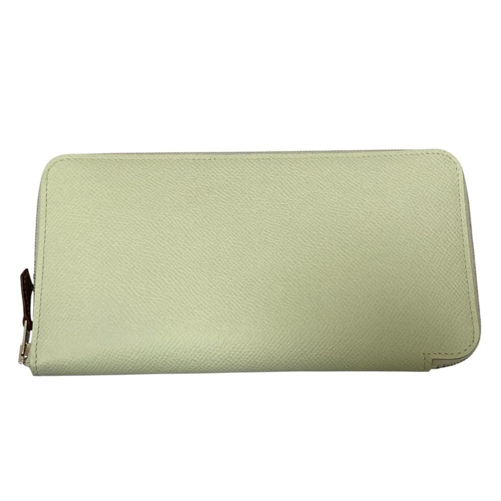 Hermes Veau Epsom Azap Long Silk in Wallet W