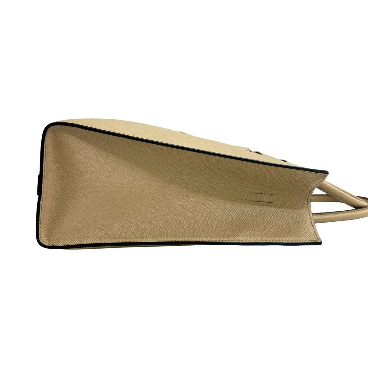Prada Triangle Logo Embossed Saffiano Leather 2-Way — view 6